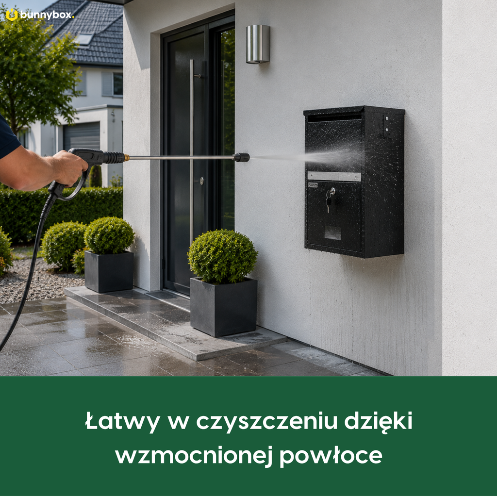 BunnyBox Compact myje się wężem dzięki wyjątkowo mocnej powłoce