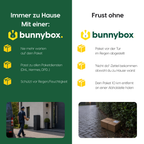 Immer zu Hause mit einer BunnyBox Home statt Frust ohne Paketbox