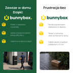 Zawsze w domu z BunnyBox Plus zamiast frustracji bez skrzynki na paczki