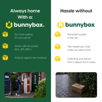 Always home with a white BunnyBox Style versus the frustration without a box