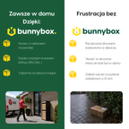 Zawsze w domu z BunnyBox Style zamiast frustracji bez skrzynki na paczki