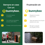 Siempre en casa con un BunnyBox Style frente a la frustración sin buzón para paquetes